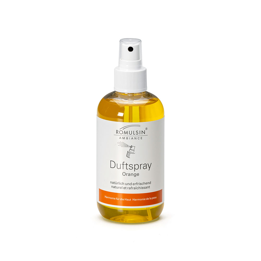 ROMULSIN Duftspray Flasche mit Zerstäuber, Orange, 200ml