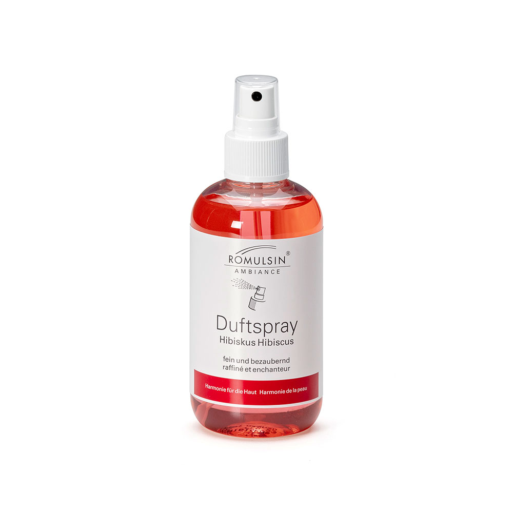 ROMULSIN flacone spray di profumo con nebulizzatore, ibisco, 5 x 200 ml