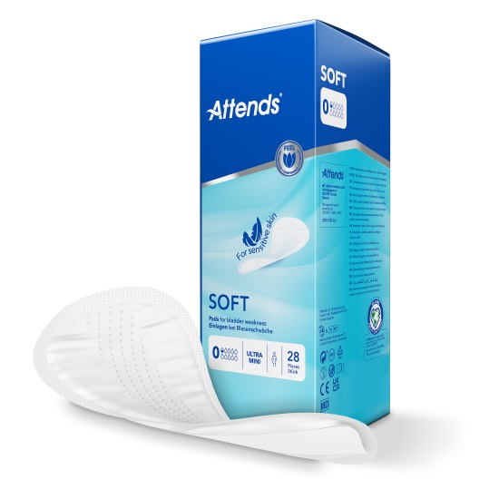 Attends Soft 0 Ultra Mini, 28 pezzi.