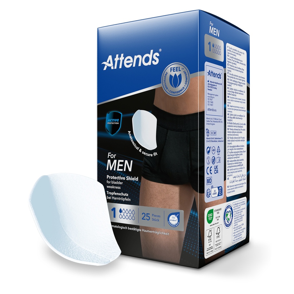 Attends For Men Level 1, 25 Stk.