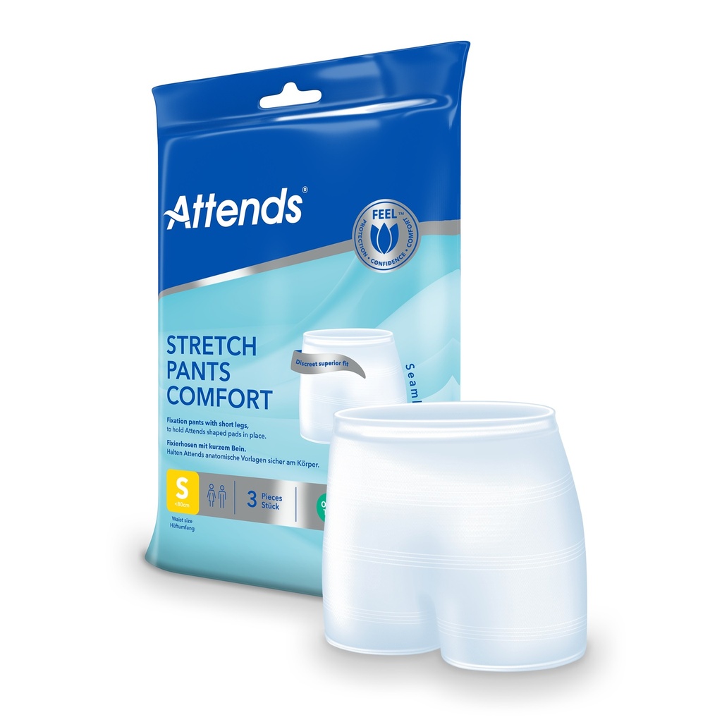 Attends Stretch Pants Comfort S, 3 pcs.