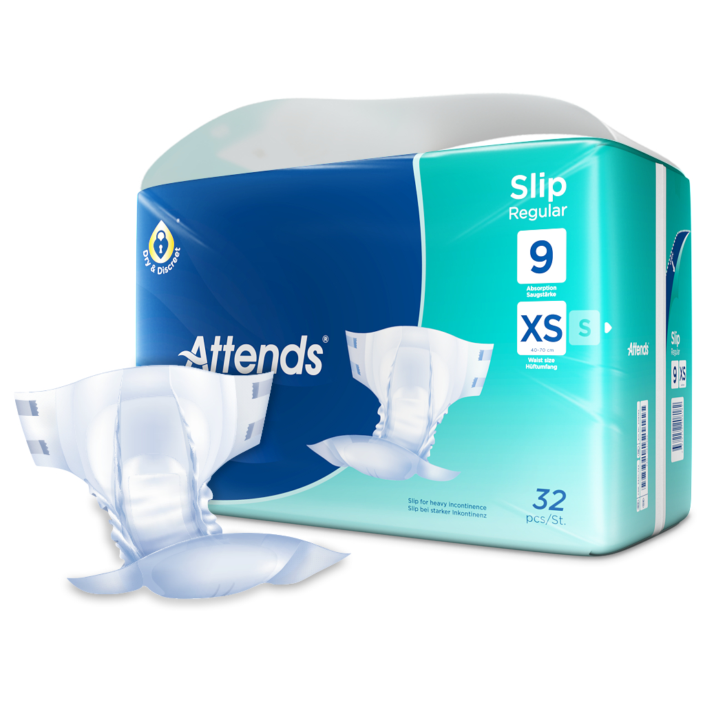 Attends Slip Regular 9 XS, 32 pièces