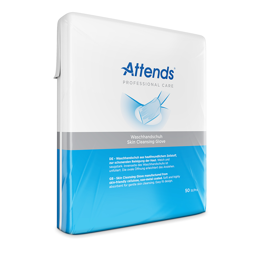 Gants de toilette Attends, 50 pces