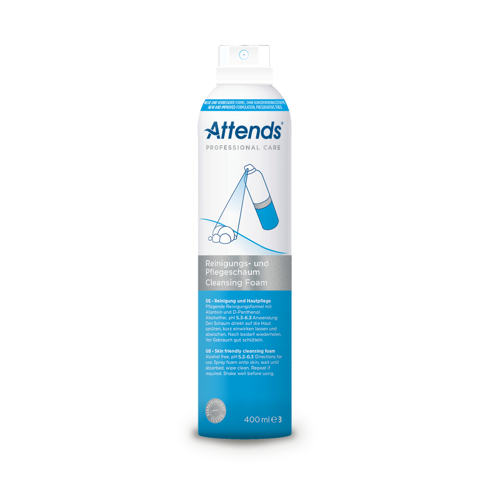 Mousse de soin Attends, 400 ml