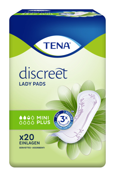 TENA Discreet Mini Plus, 20 pcs.