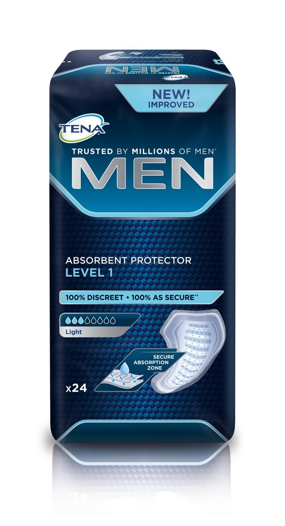 TENA Uomo Livello 1, 24 pezzi.