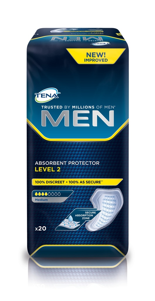 TENA Uomo Livello 2, 20 pezzi.
