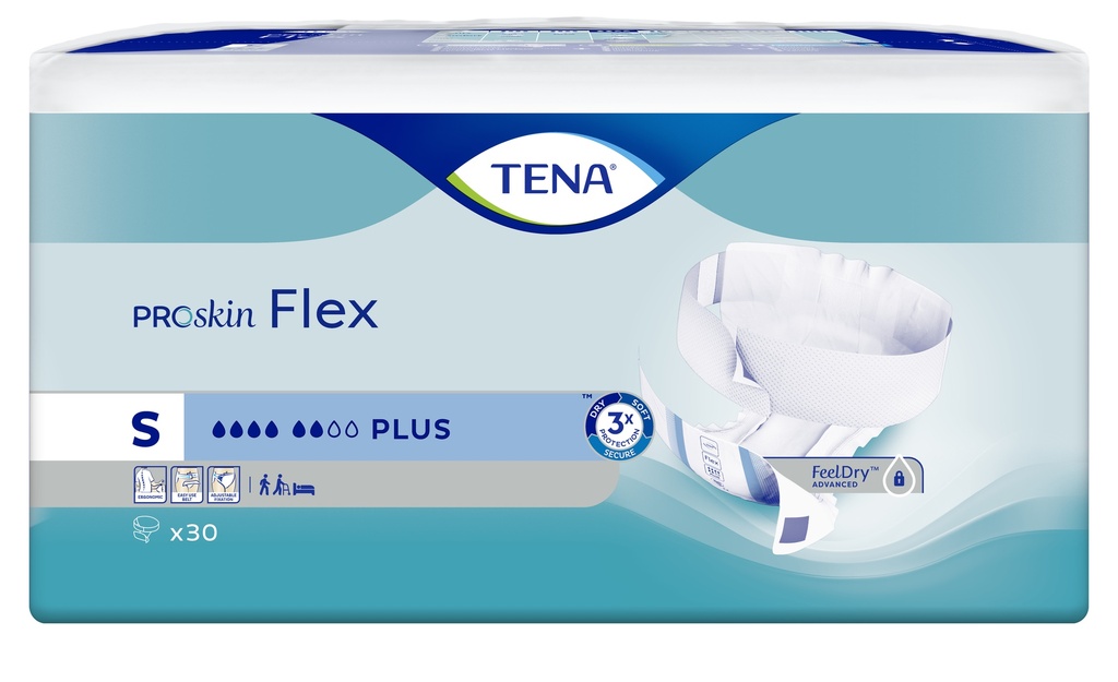 TENA Flex Plus Proskin S, 30 pz.