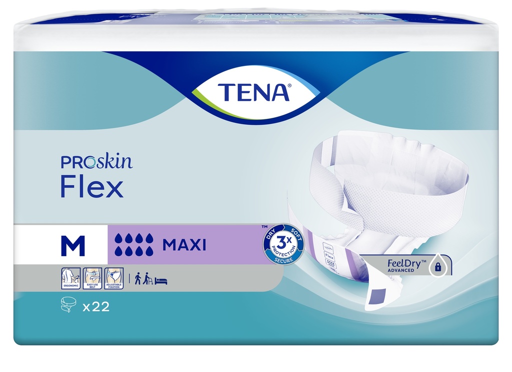 TENA Flex Maxi Proskin M, 22 pz.