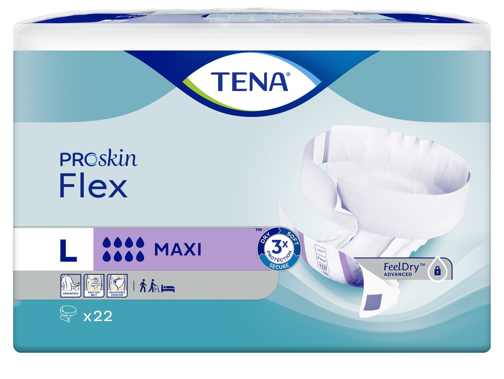 TENA Flex Maxi Proskin L, 22 Stk.