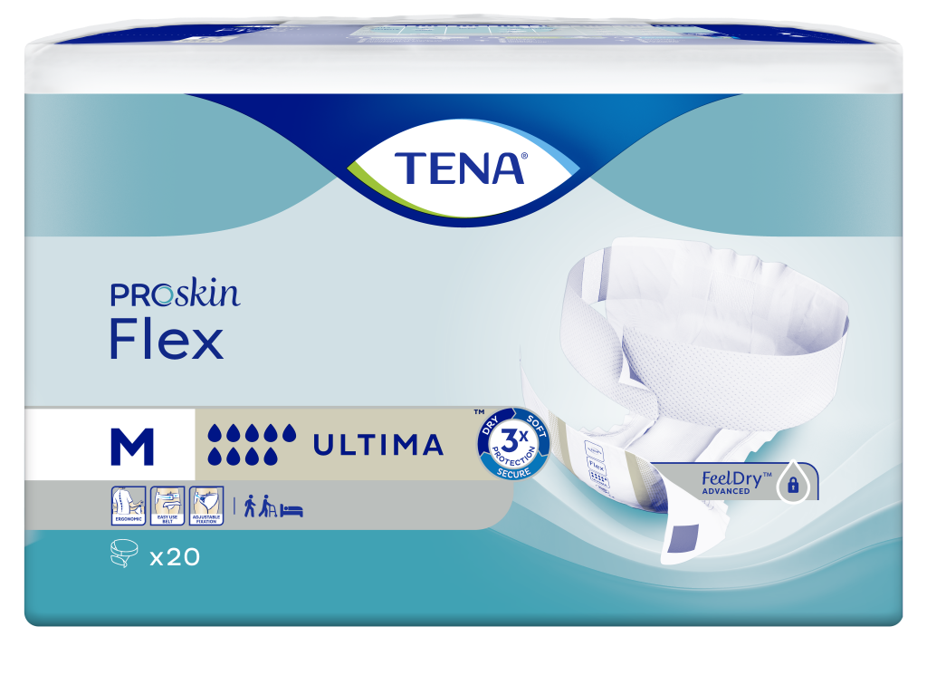 TENA Flex Ultima Proskin M, 20 pcs.