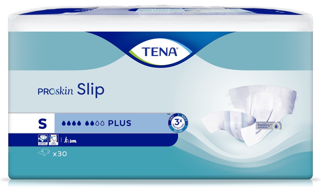 Tena Slip Plus S, 30 pièces