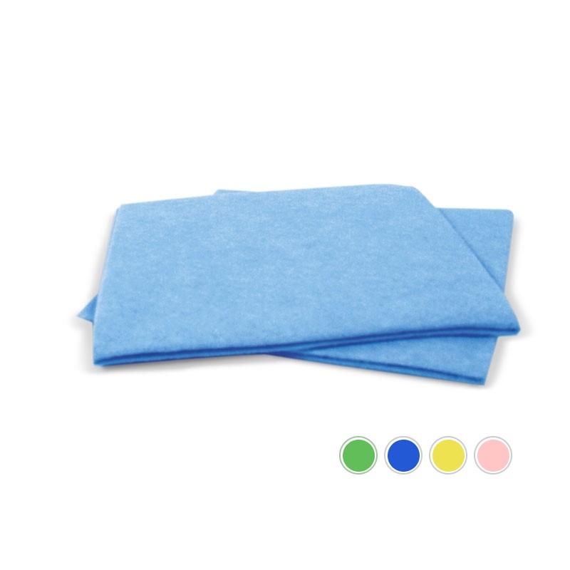 Allzwecktuch, 140 g/m2, 38 x 38 cm, Blau, 25 Stk.