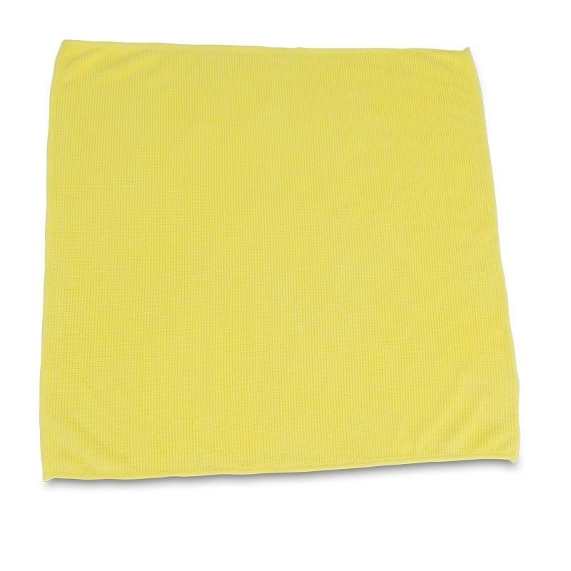 Microfiber cloth Praktitex® Perfect, 290 g/m2, 40 x 40 cm, yellow, 10 pcs.