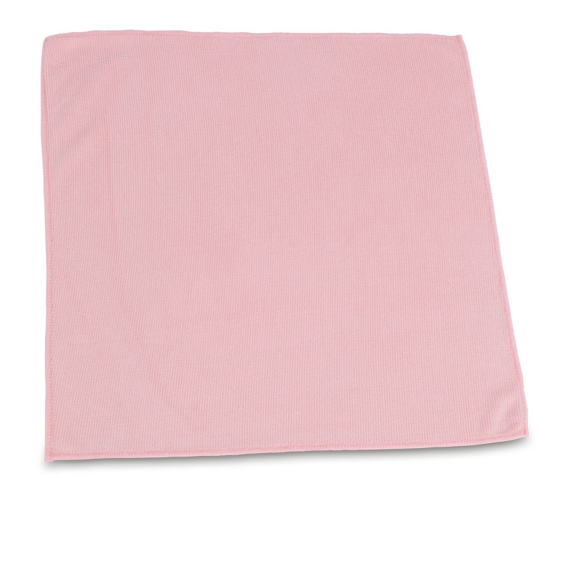 Microfiber cloth Praktitex® Perfect, 290 g/m2, 40 x 40 cm, pink, 20 pcs.
