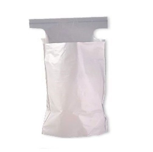 Nachttisch-Abfallbeutel LDPE, weiss, 35 my, selbstklebend, 200x250 mm, Karton 1'000 Stk.