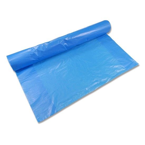 Wäschesäcke HDPE/LLDPE Blau, 25 my, 470/130x1270 mm, 25 Stk.