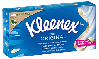 Kleenex Box Kosmetiktücher Original, 3059200, 80 Stk.