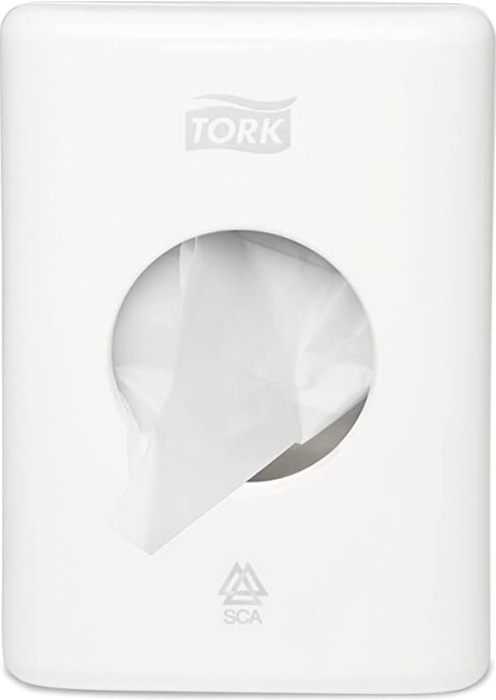 Dispenser Tork per sacchetti igienici, 566000, bianco, 1 pz.