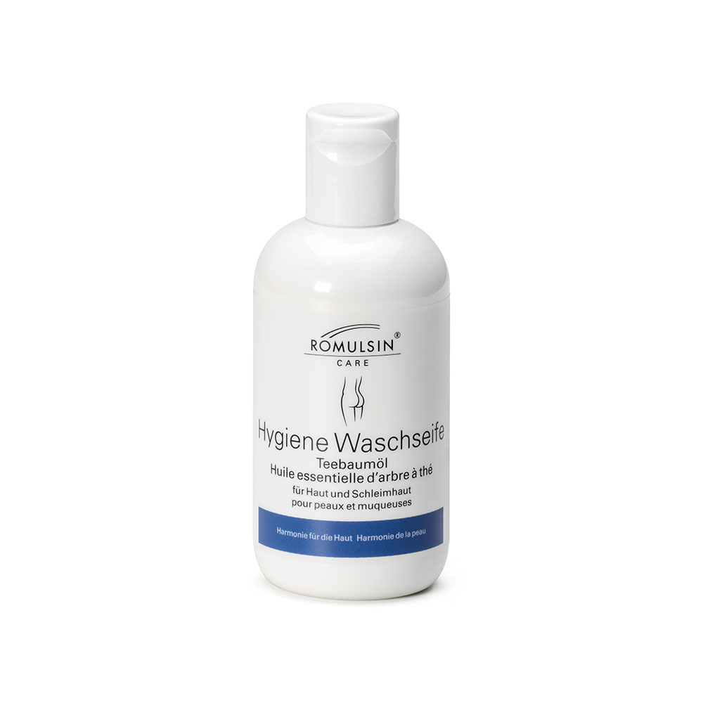 ROMULSIN sapone per il lavaggio all'olio di tea tree, 250 ml