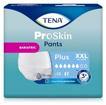 TENA Pants Plus,  Bariatric, XXL, 12 Stk.