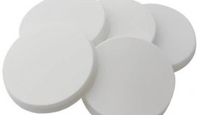 Medicine cup, lid, white, box of 500 pcs.