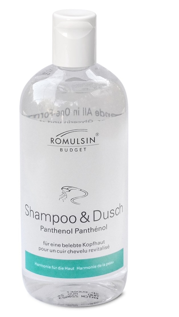 ROMULSIN Shampoo & Dusch Budget, 500 ml