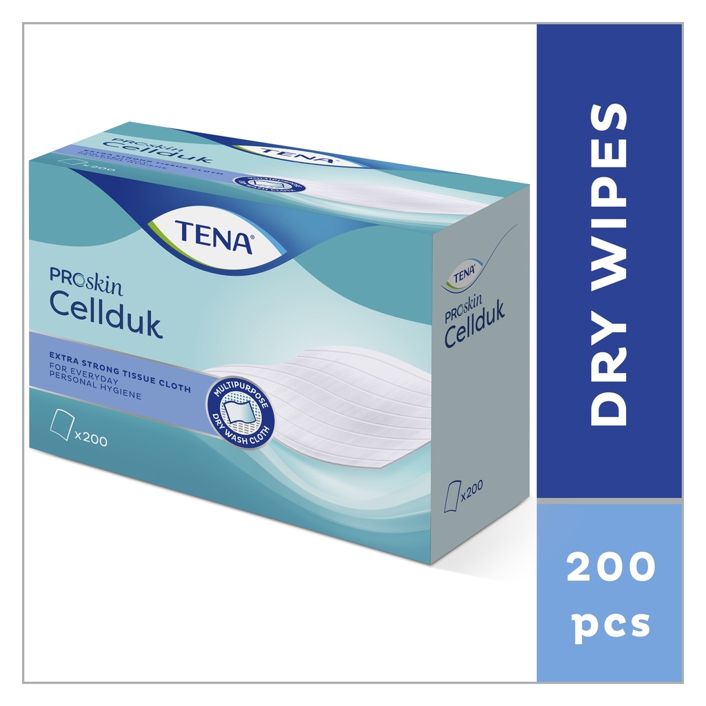 TENA Cellduk, 25 x 27 cm Box à 200 Stk.