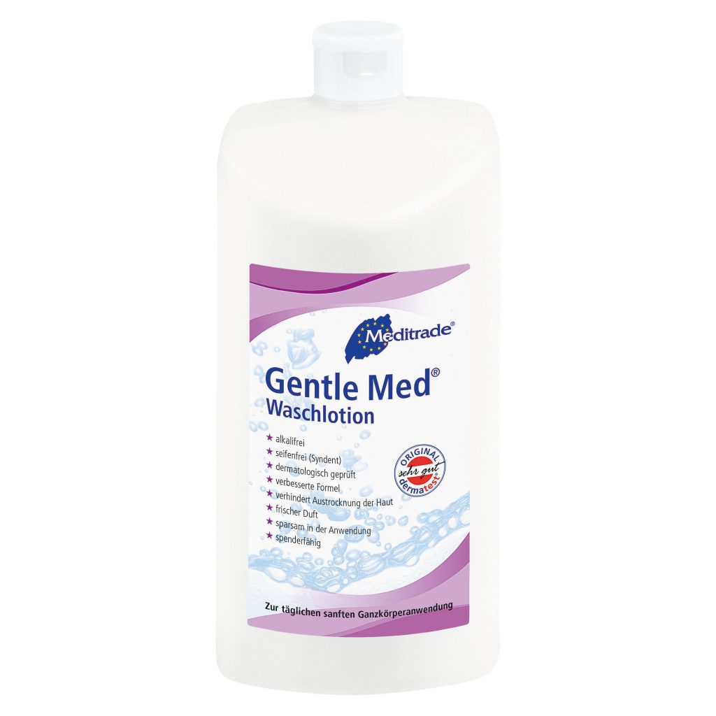 Gentle Med Wash Lotion, 500 ml senza pompa di dosaggio
