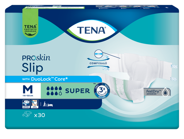 Tena Slip Super M, 30 pièces