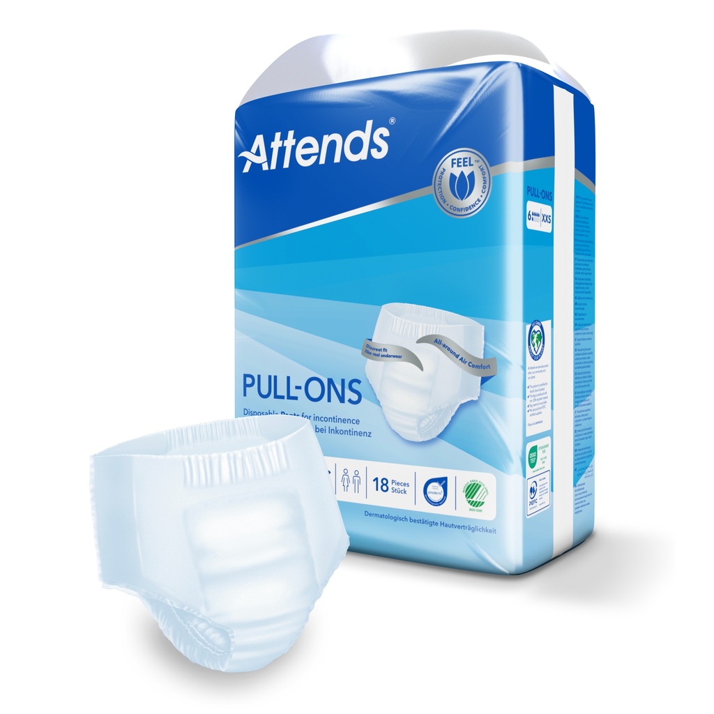 Attends Pull Ons 6 XXS, 21 pcs.
