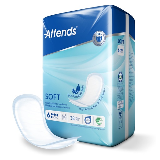 [430010N] Attends Soft 6, 38 pz.