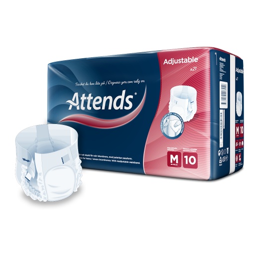 [430077N] Attends Adjustable 10, M, 21 pces