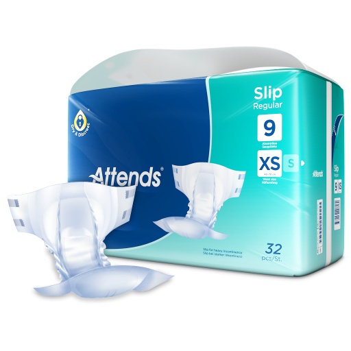 [430069N] Attends Slip Regular 9 XS, 32 pcs.