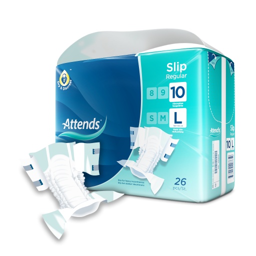 [430075N] Attends Slip Regular 10 L, 26 pcs.