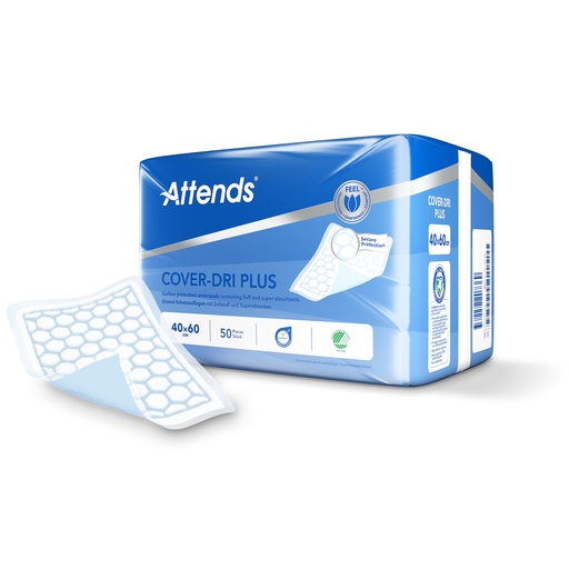[430092N] Attends Cover Dri Plus 40 x 60 cm, 50 pz.