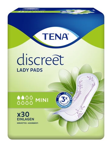 [432000N] TENA Discreet mini, 30 Stk.
