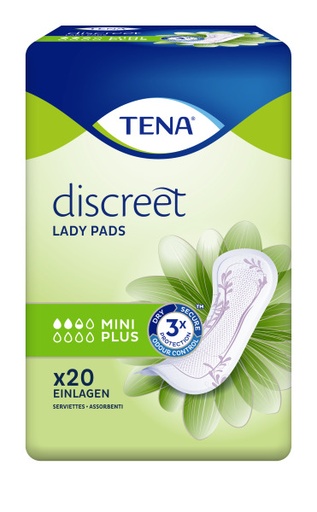 [432001N] TENA Discreet Mini Plus, 20 pcs.