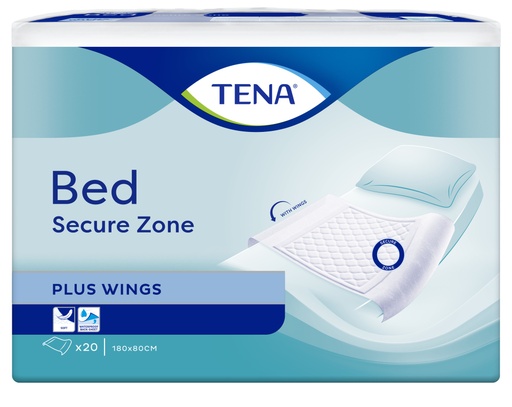 [432055N] TENA BED Plus Wings, 180 x 80 cm, 20 pcs.