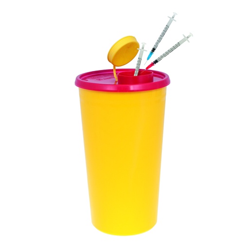[440016N] Cannula e siringa di smaltimento, 2,5 l, 1 pz.