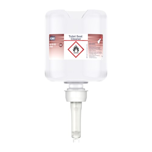 [700008N] Tork Toilettensitzreiniger, farblos, 420302, 475 ml pro Flasche, S2, 8x475 ml inkl. VOC