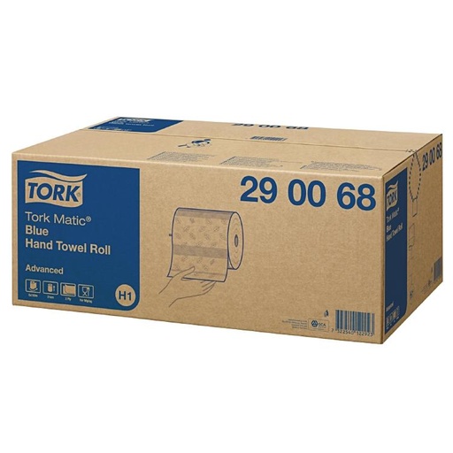 [700216N] Tork Matic® Essuie-mains en rouleau Advanced, 290068, Advanced, 2lg, bleu, 150m