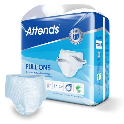[430059N] Attends Pull Ons 10 M, 14 pz.