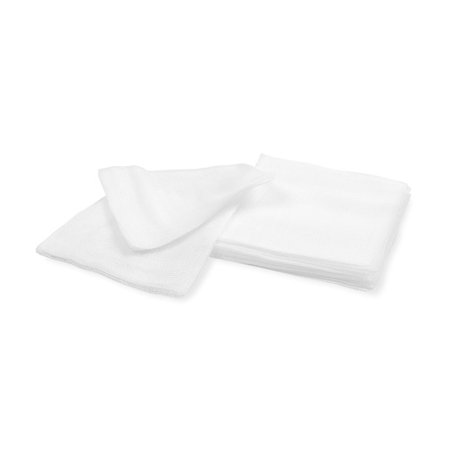 [400403N] Garza compressa BeeSana©, 5x5 cm, a 8 pieghe, non sterile, EN 14079, confezione da 100 pz.