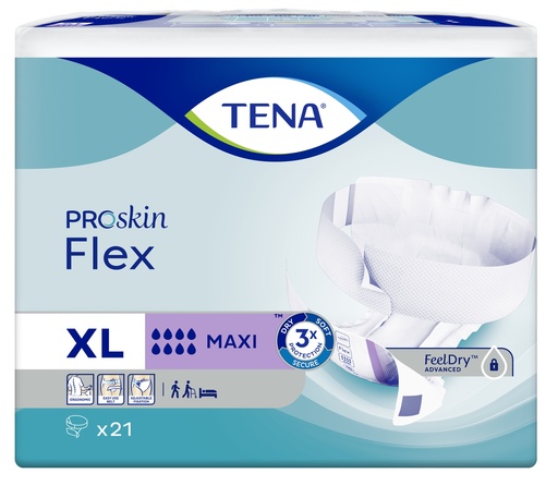 [432080-1N] TENA Flex Maxi Proskin XL, 21 pezzi.
