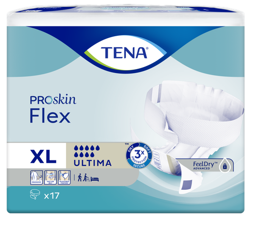 [432082-1N] TENA Flex Ultima Proskin XL, 17 pz.