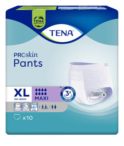 [432028-1N] TENA Pants Maxi Proskin, 120-160 cm, XL, 10 pcs.