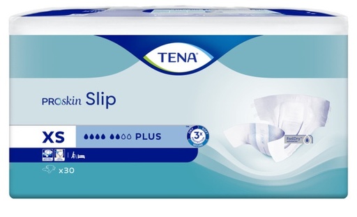 [432097N] Tena Slip Plus XS, 30 pièces