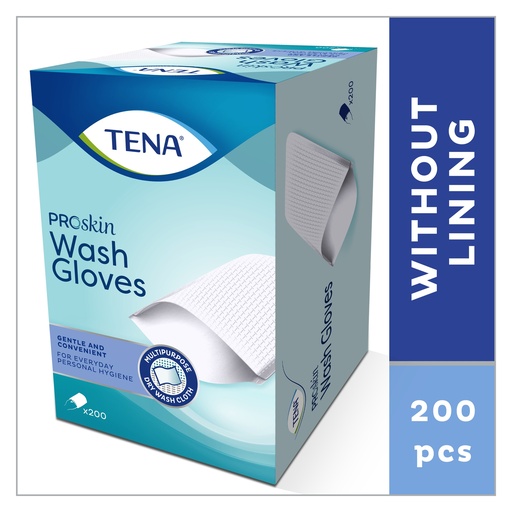 [432155N] TENA Wash Glove extra, 16.5 x 25 cm, 200 Stk.