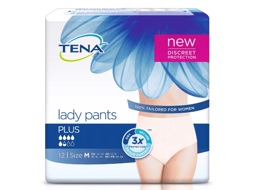 [432170N] TENA Silhouette Plus Crème M, 9 Stk.